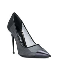 Escarpins en tulle noirs Tom Ford