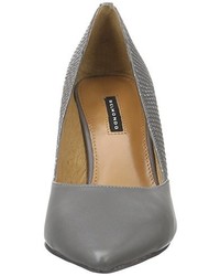 Escarpins gris Belmondo