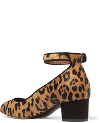 Escarpins imprimés léopard marron Tabitha Simmons