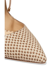 Escarpins imprimés serpent beiges Jimmy Choo