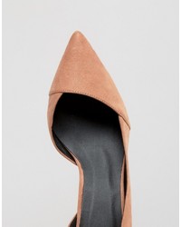 Escarpins marron clair Asos