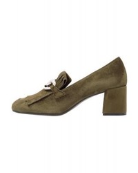 Escarpins olive Maripé