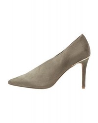 Escarpins olive Miss Selfridge