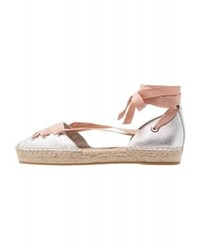 Espadrilles argentées Aldo