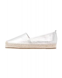 Espadrilles argentées Aldo