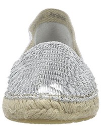 Espadrilles argentées Buffalo