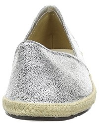 Espadrilles argentées Buffalo