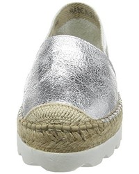 Espadrilles argentées Carvela