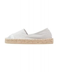 Espadrilles argentées Even&Odd
