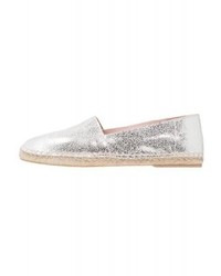Espadrilles argentées Zign