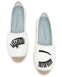 Espadrilles beiges Chiara Ferragni