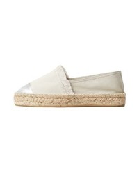 Espadrilles beiges Mango