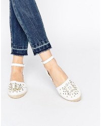 Espadrilles blanches Asos