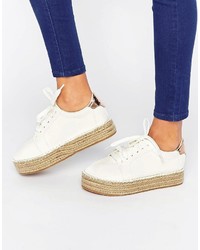 Espadrilles blanches Asos