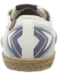 Espadrilles blanches Pepe Jeans