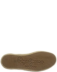 Espadrilles blanches Pepe Jeans