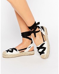 Espadrilles blanches Pull&Bear