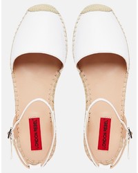 Espadrilles blanches London Rebel