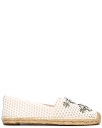 Espadrilles blanches Tory Burch