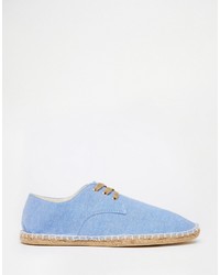 Espadrilles bleu clair Asos