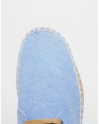 Espadrilles bleu clair Asos