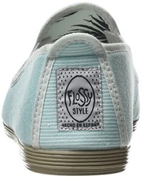 Espadrilles bleu clair Flossy