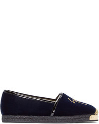 Espadrilles bleu marine Giuseppe Zanotti