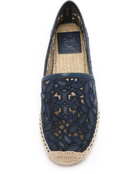 Espadrilles bleu marine Tory Burch