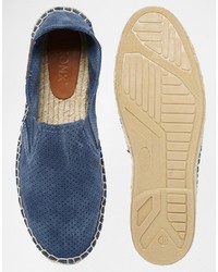 Espadrilles bleu marine Bronx