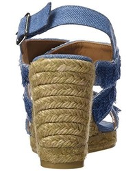 Espadrilles bleues Castaner