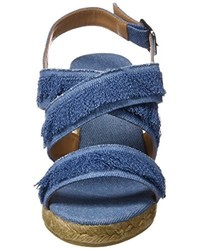 Espadrilles bleues Castaner