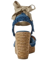 Espadrilles bleues Castaner