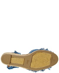 Espadrilles bleues Castaner