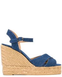 Espadrilles bleues Castaner