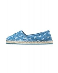 Espadrilles bleues Marco Tozzi