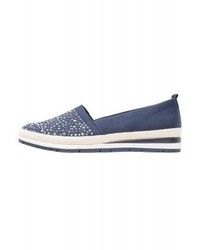 Espadrilles bleues Marco Tozzi