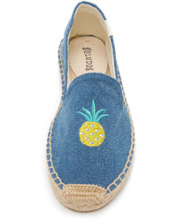 Espadrilles bleues Soludos