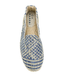 Espadrilles bleues Manebi