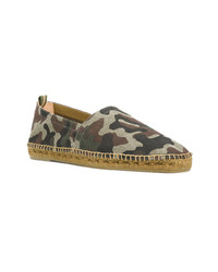 Espadrilles camouflage olive Castaner