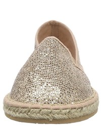 Espadrilles dorées s.Oliver