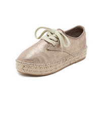 Espadrilles dorées Steven