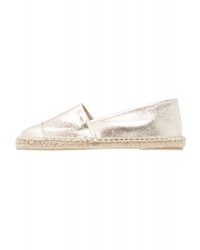 Espadrilles dorées Zign