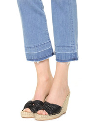 Espadrilles en cuir blanches Loeffler Randall