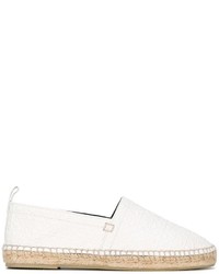 Espadrilles en cuir blanches Loewe