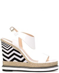 Espadrilles en cuir blanches Nicholas Kirkwood