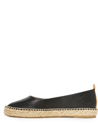 Espadrilles en cuir marron clair Matt Bernson