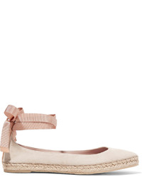 Espadrilles en daim beiges AERIN