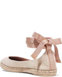 Espadrilles en daim beiges AERIN