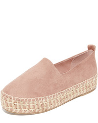 Espadrilles en daim marron clair Steven