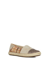 Espadrilles en daim multicolores